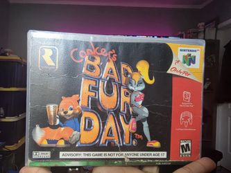 Conkers Bad Fur Day N64