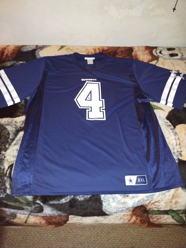 Men's Cowboys Jersey Size XXL (Dak Prescott)