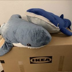 IKEA WHALE AND SHARK