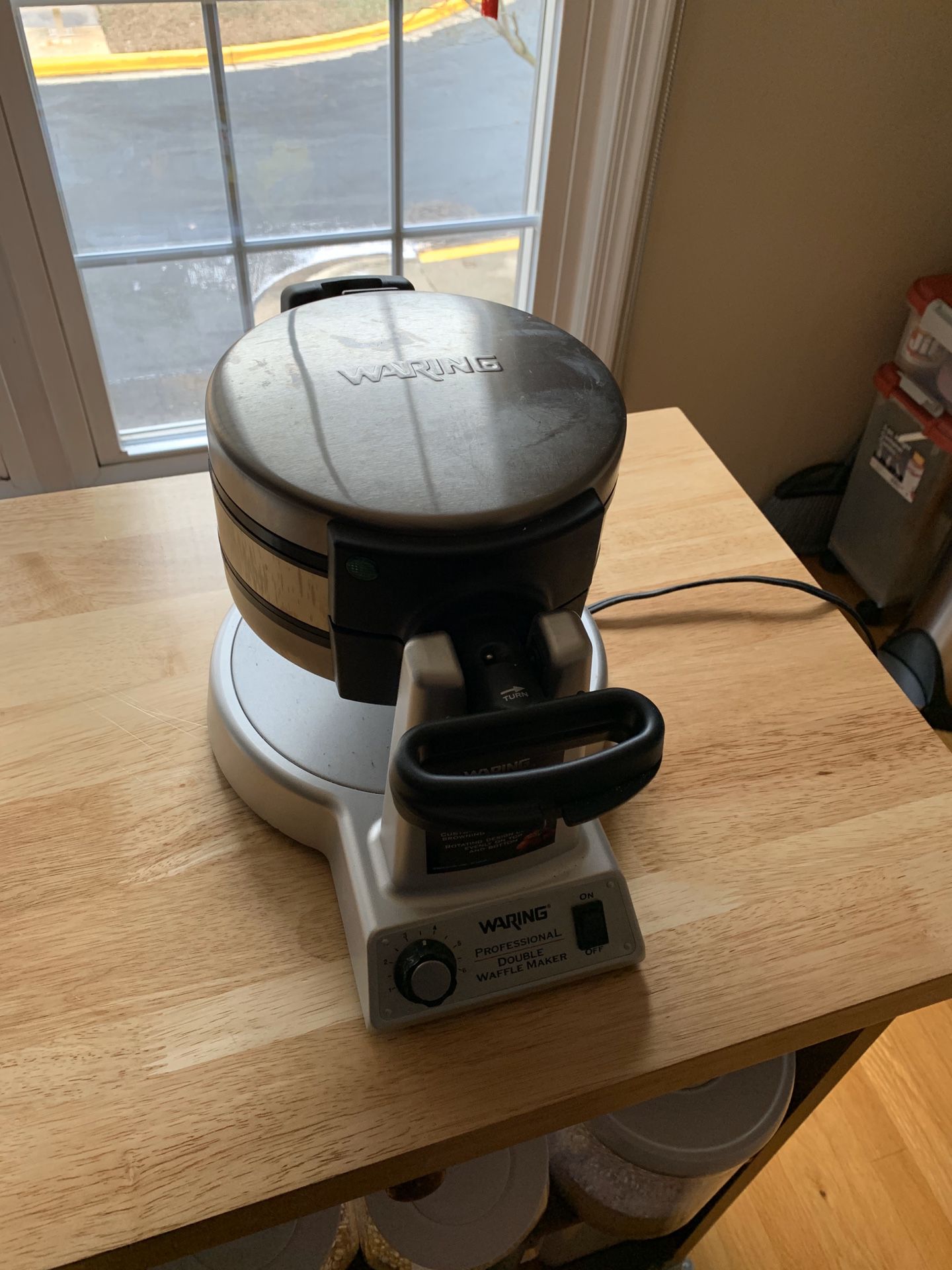 Waring Pro Double Waffle. Maker Iron for Sale!!
