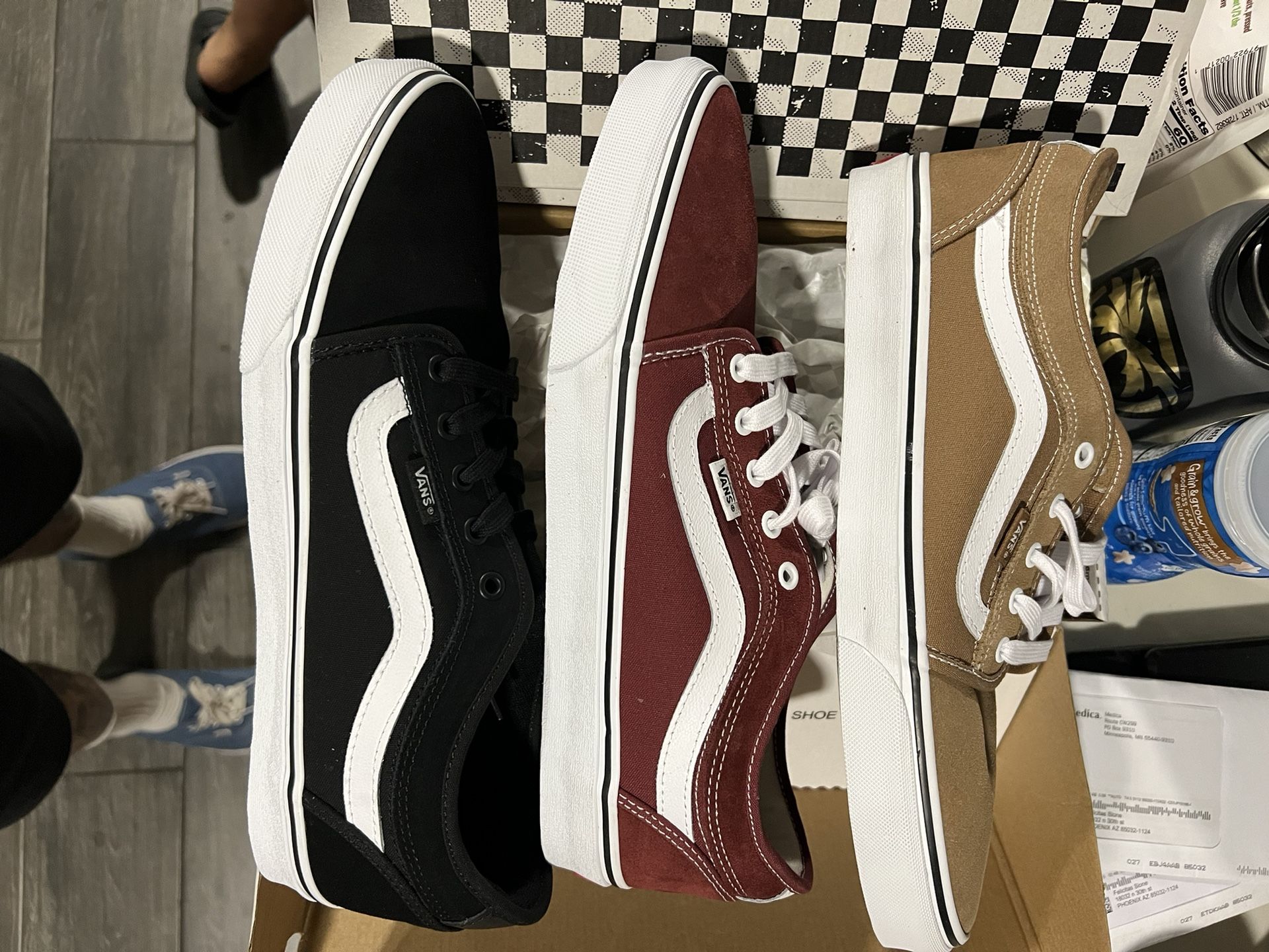 Vans Chukka Low Side Stripe Size 13