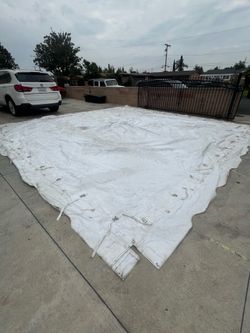 Heavy duty tarpaulin