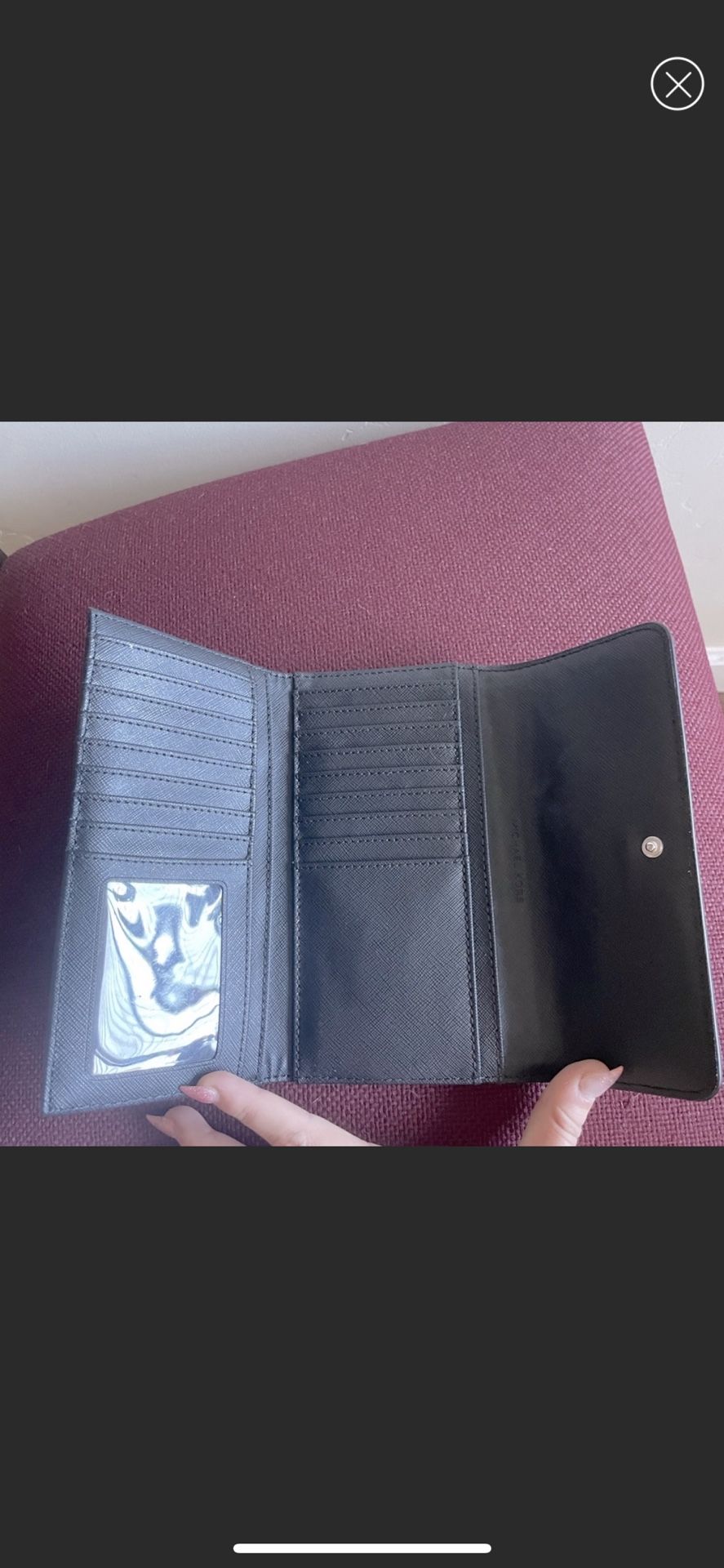 Michael Kors Tri Gold Wallet