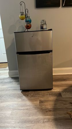 Dorm mini fridge from Whirlpool