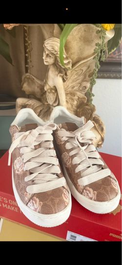 Coach Sneakers Floral Print
