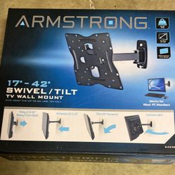 17”-42” Swivel/ Tilt Tv Wall Mount 