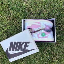 BRAND NEW Travis Scott Jordan 1 Shy Pink High Quality R3P$ Men’s 10 Women’s 11.5