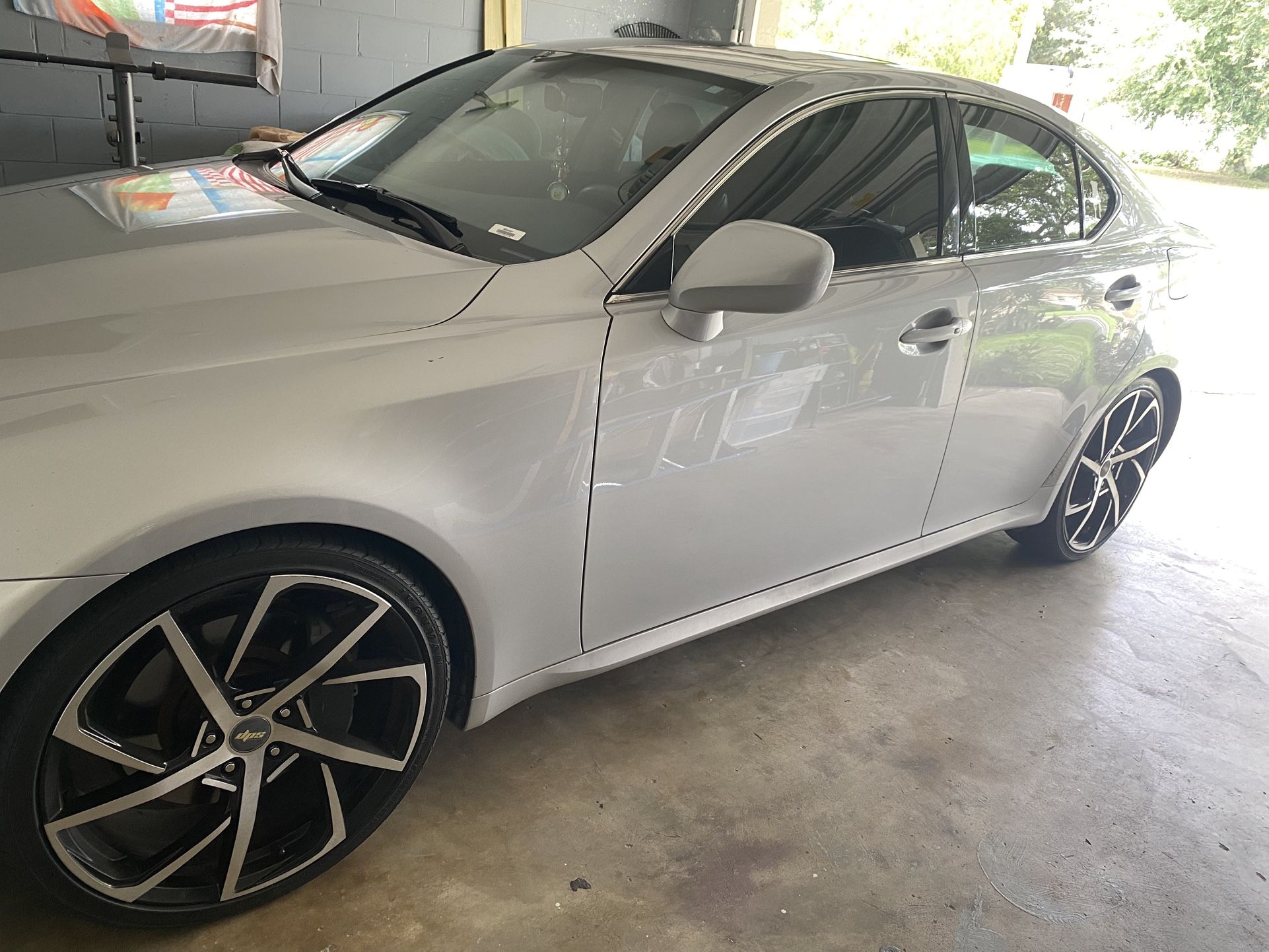 4 20 Inch Dps Wheels With 3 Iron Man Tires W/ Good Tread