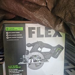 Flex 24v Power Circular Saw Kit 6 1/2 In