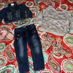 Little Girls Clothes /boots/shoes Bundle 