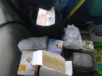 Breast pump feeding baby bundle