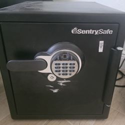 SentrySafe Biometric Fingerprint + Digital Keypad Fire Safe – Like New
