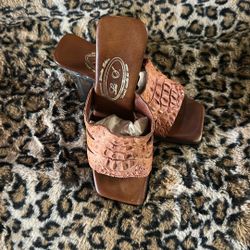 High Heels Crocodile Leather