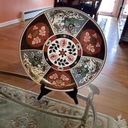 Japanese Imari Porcelain Decorative Plate