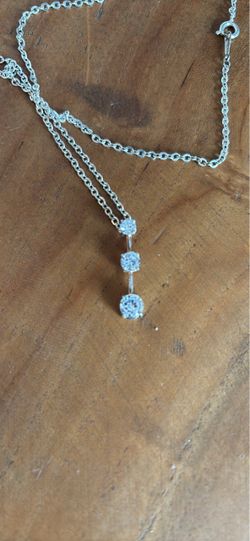 3 Tier journey necklace with chain