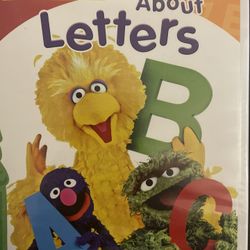 SESAME STREET Learning About LETTERS (DVD-1986) NEW!