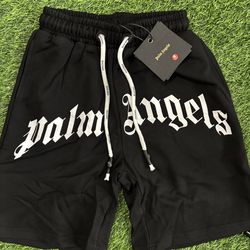 Palm Angels Black Shorts Size S-L