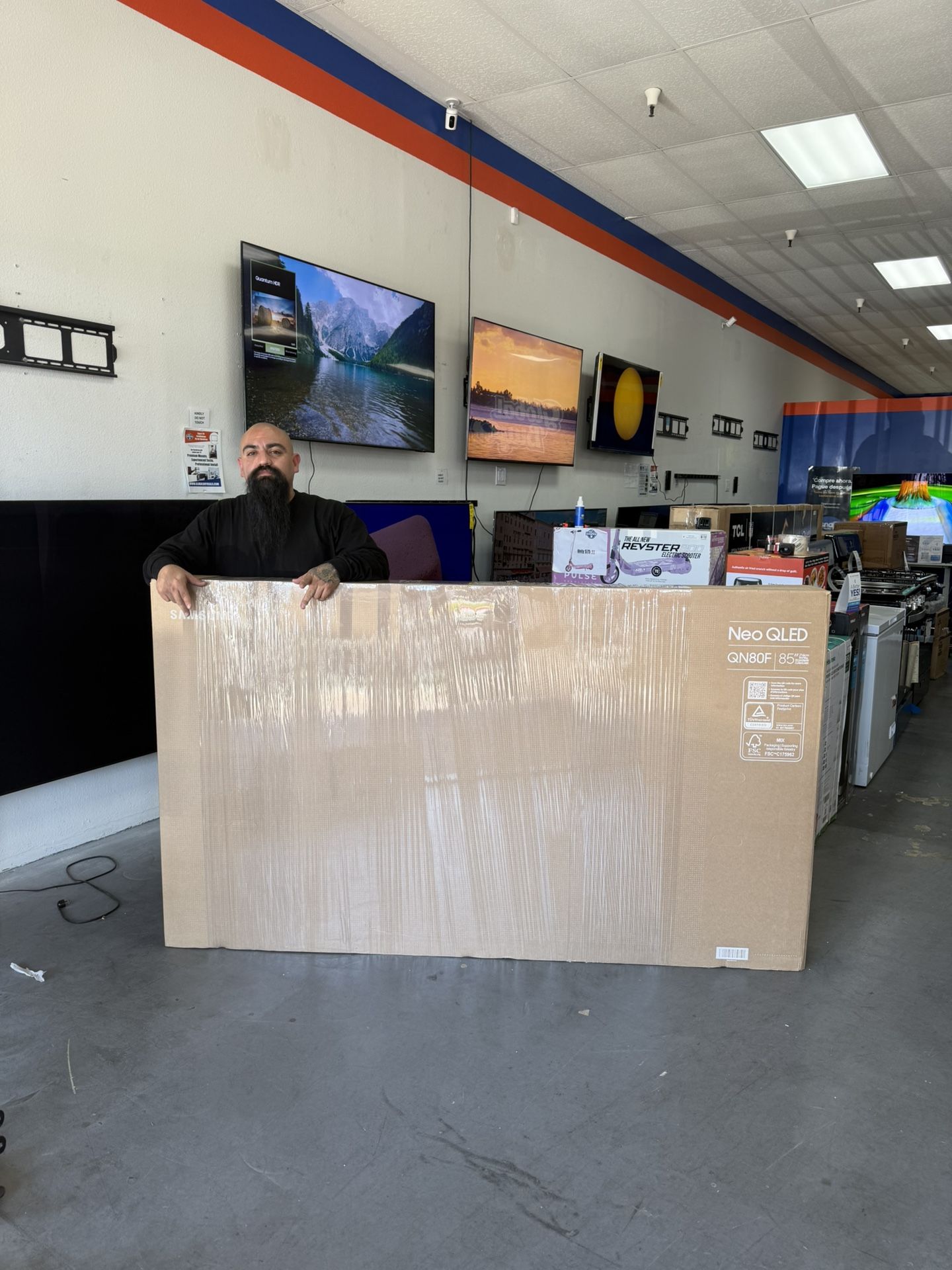 85” SAMSUNG NEO QLED QN80F 4K HDR SMART TV