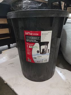Everbilt 1/3 HP Pre-Plumbed Sump Pump System