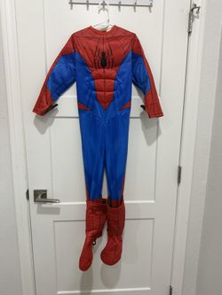 Spider-Man Padded Muscle Costume Kids Small (5-6) Marvel Jazwares Halloween