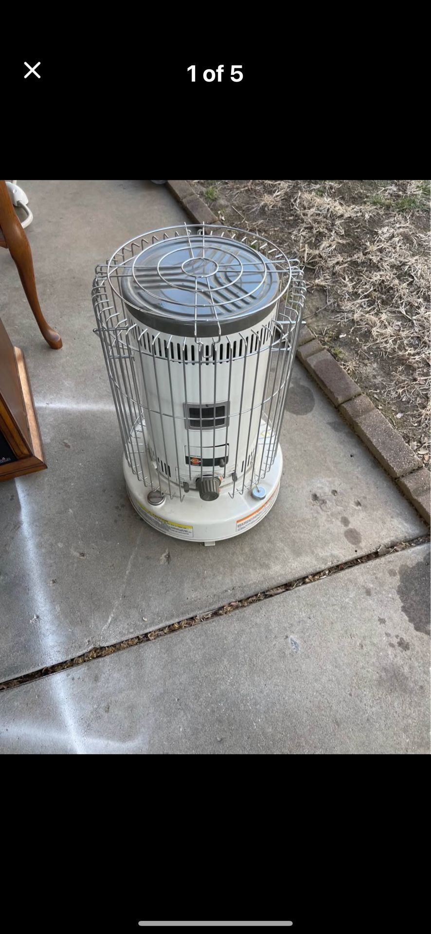 Large Omni 105 Kerosene Heater