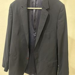 Dolce & Gabbana Men’s Navy 100% Wool Blazer Size 54 / US 44 Made in Italy