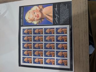 Marilyn Monroe stamps set