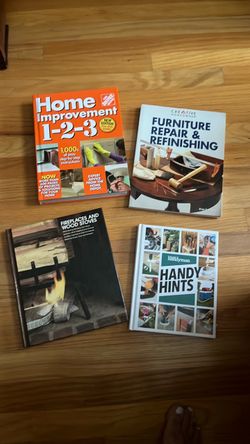 Home Improvement & DIY Books Lot of 4