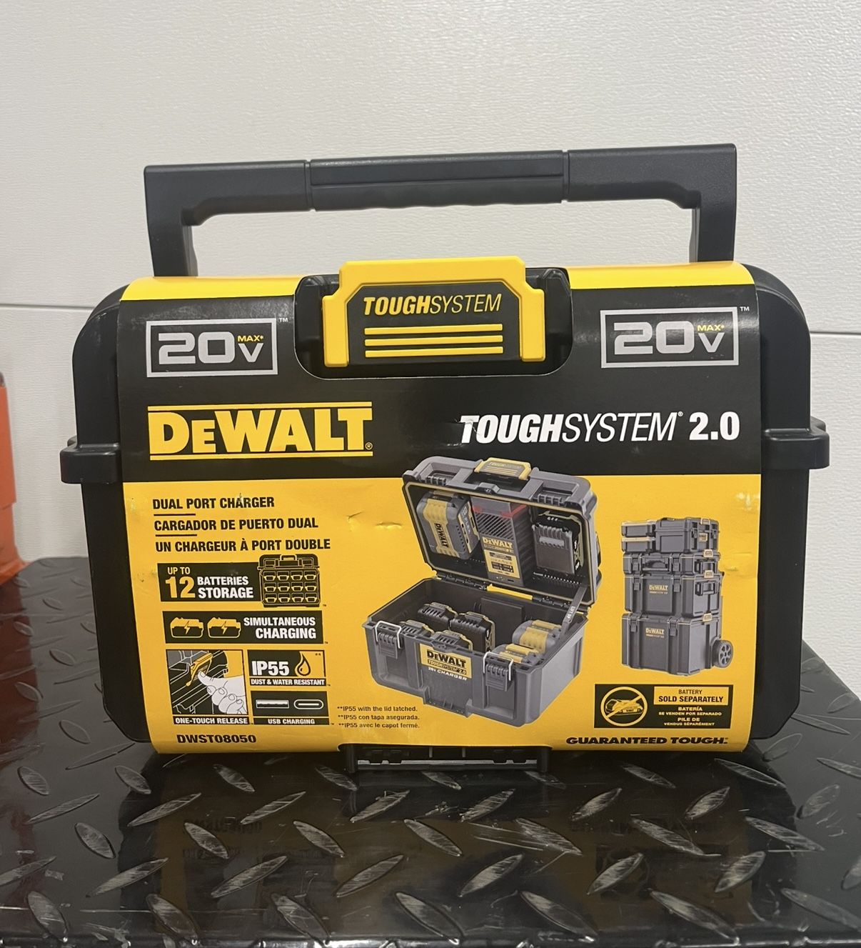 Dewalt 20V MAX TOUGHSYSTEM 2.0 Dual Port Charger - DWST08050 $235.19 plus tax online