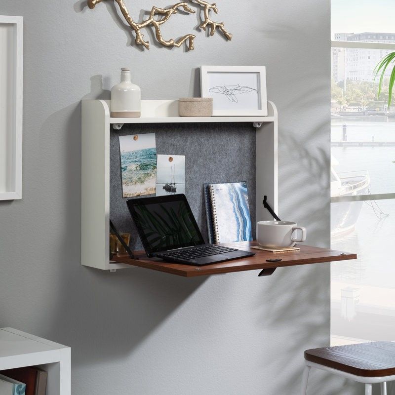 Floating Fold-Away Secretary Desk