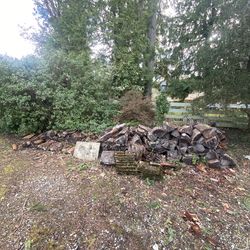 Free fir wood seasoned