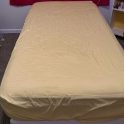 Twin Mattress, Box Spring and Frame