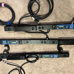 Three ETC SmartBar SB2-10M 2- Circuit Dimmer