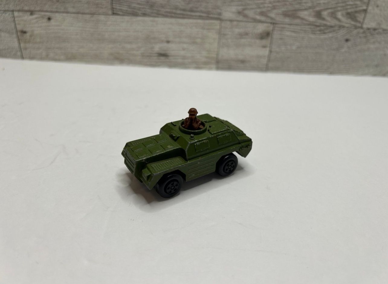 Vintage Matchbox Rolamatics Green ‘1973 Stoat truck • Lesney Product • Made in England No #1424808