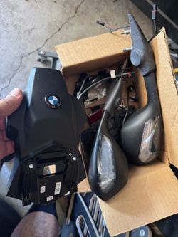 2025 S1000rr Rear View mirrors, Rear Twilights, License plate Holder