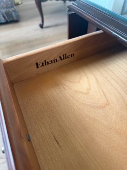 Genuine Ethan Allen Cherry Wood tables