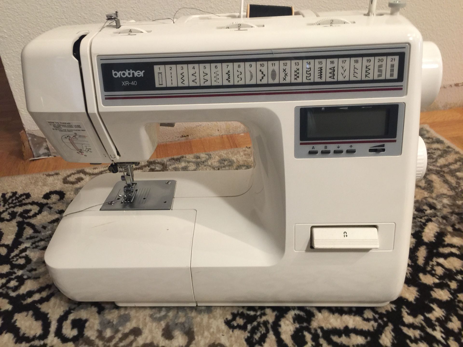 BROTHER XR40 sewing Machine for Sale in Renton, WA OfferUp