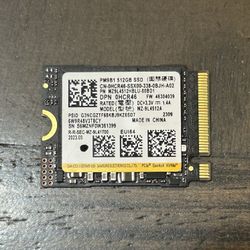 Like New Samsung PM9B1 m.2 2230 512GB Gen 4x4 NVMe SSD for laptop, desktop computer, steam deck, surface pro & others