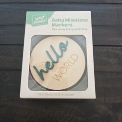 Little Journey Baby Milestone Markers