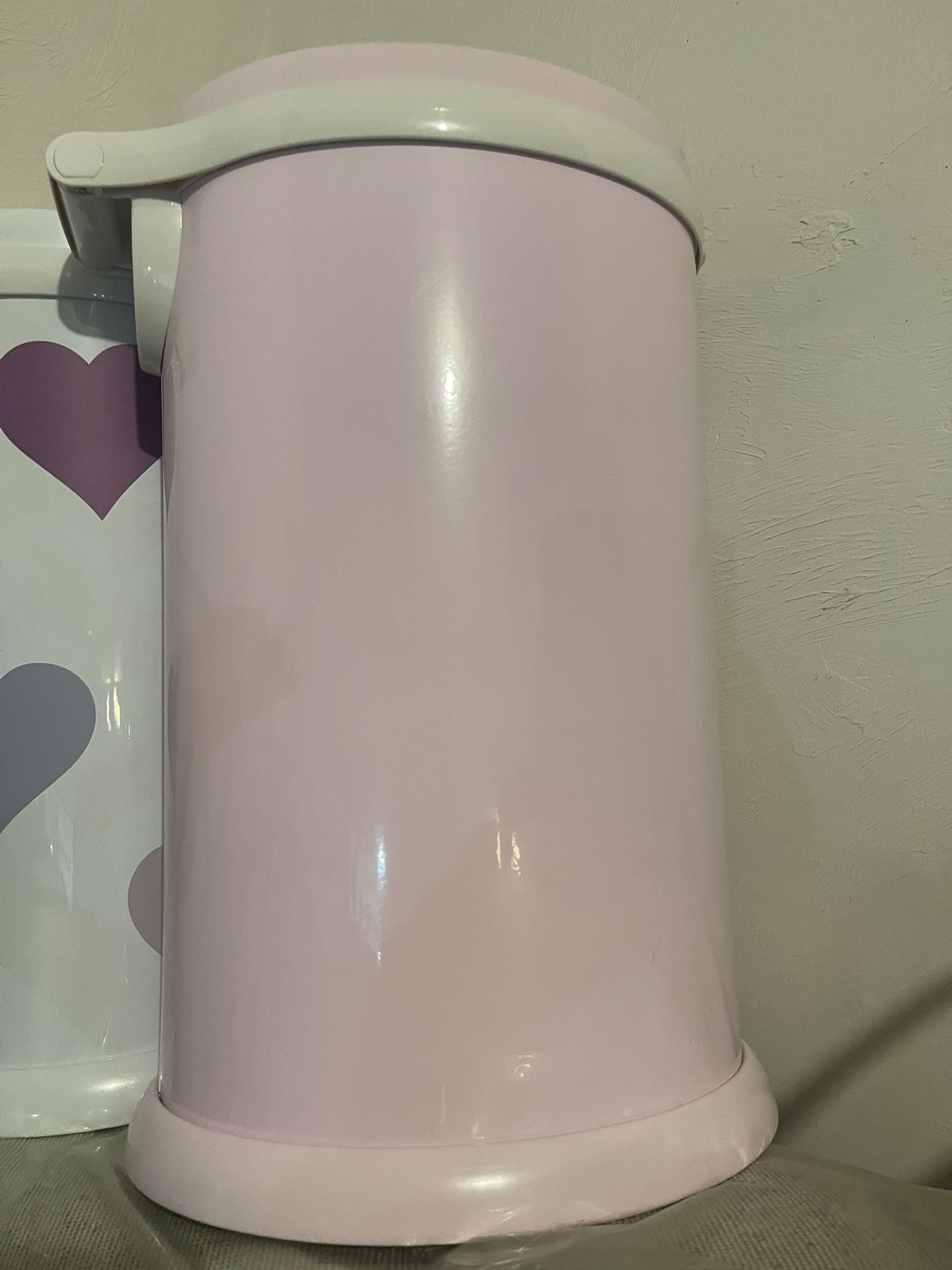 Ubbi Diaper Storage Pail (pink)