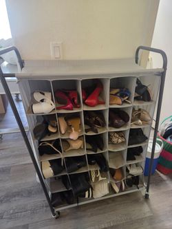 Shoe holder little wobbly but ok