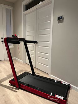 Superfit foldable treadmill walking pad