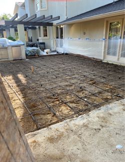 Concrete base