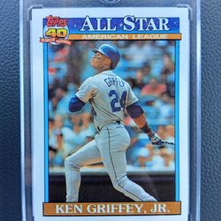 Ken Griffey All Star Card Topps 40