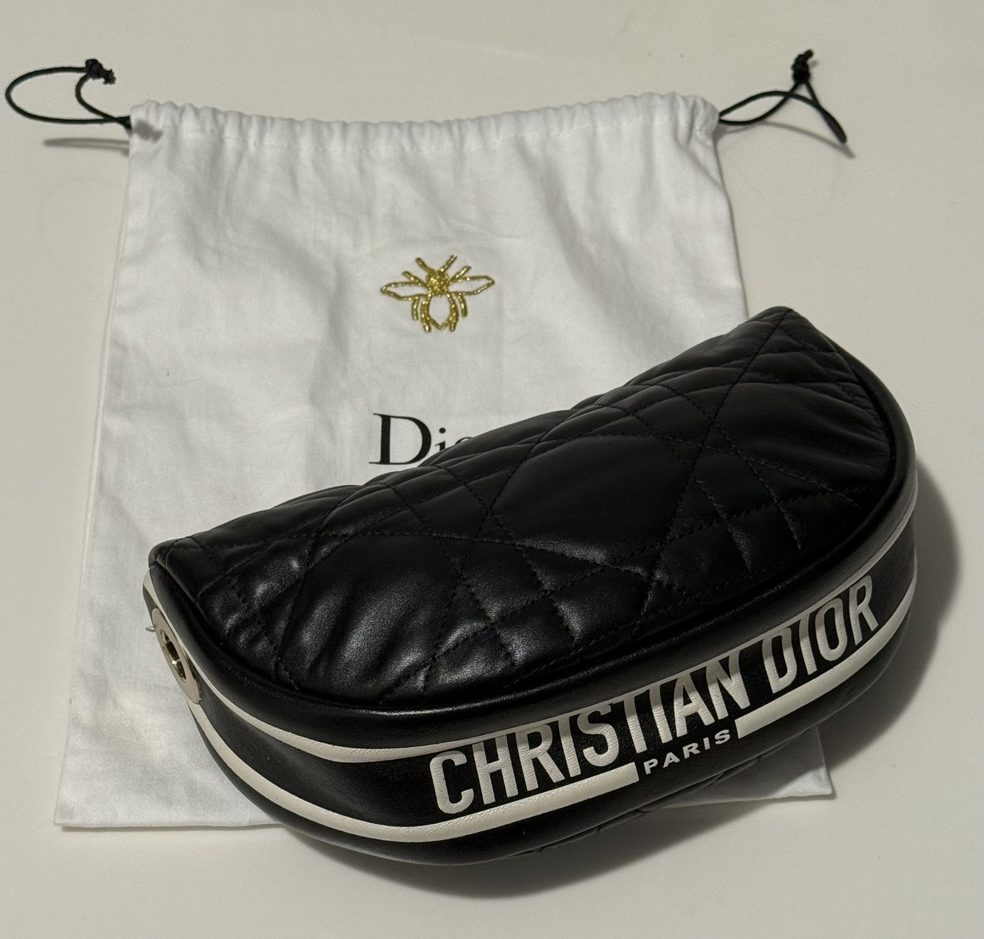 Christian Dior Vibe Hobo Cannage Quilt Lambskin