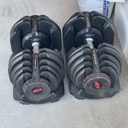 Dumbbells Bow flex 90llbs -pair