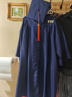 FIU Graduation Cap and Gown