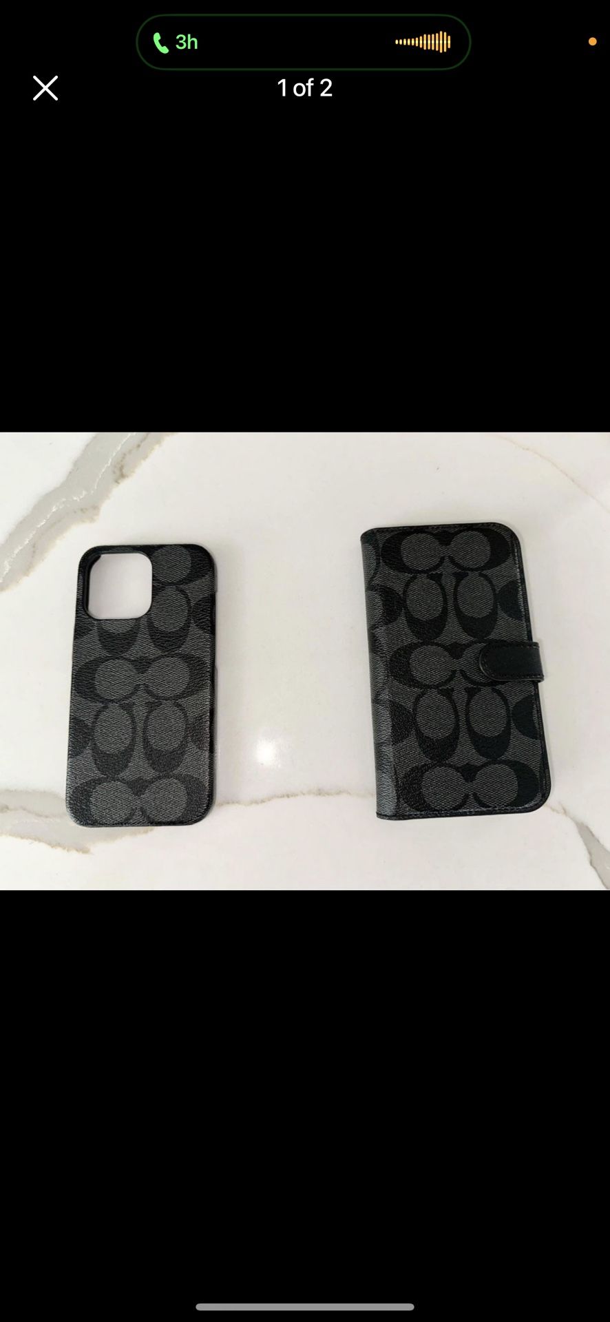 2 Coach IPhone 13 Pro Cases