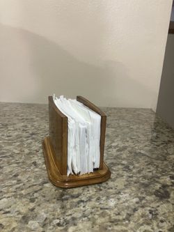 Wooden Napkin Holder