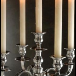 ABSOLUTELY GORGEOUS PAIR OF MIKASA CANDELABRAS $65.